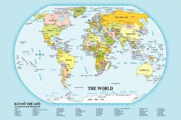 Hiện nay có bao nhiêu quốc gia trên thế giới?